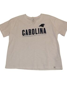 Fanatics White Carolina Panthers Short Sleeve Tee